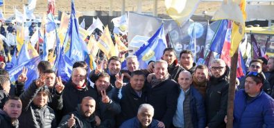 Fuerte acompañamiento del Sindicato a Mariano Arcioni