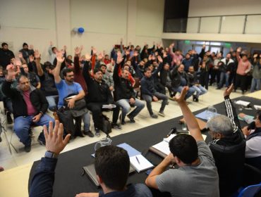 Fuerte respaldo del Plenario a Ávila luego de cerrarse la discusión paritaria