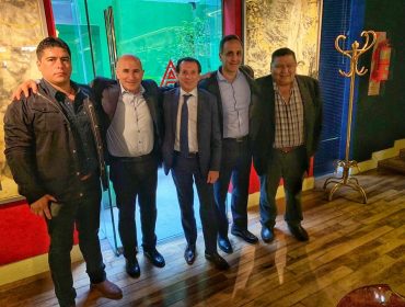 Ávila se reunió con Sica y Bulgheroni para potenciar Cerro Dragón